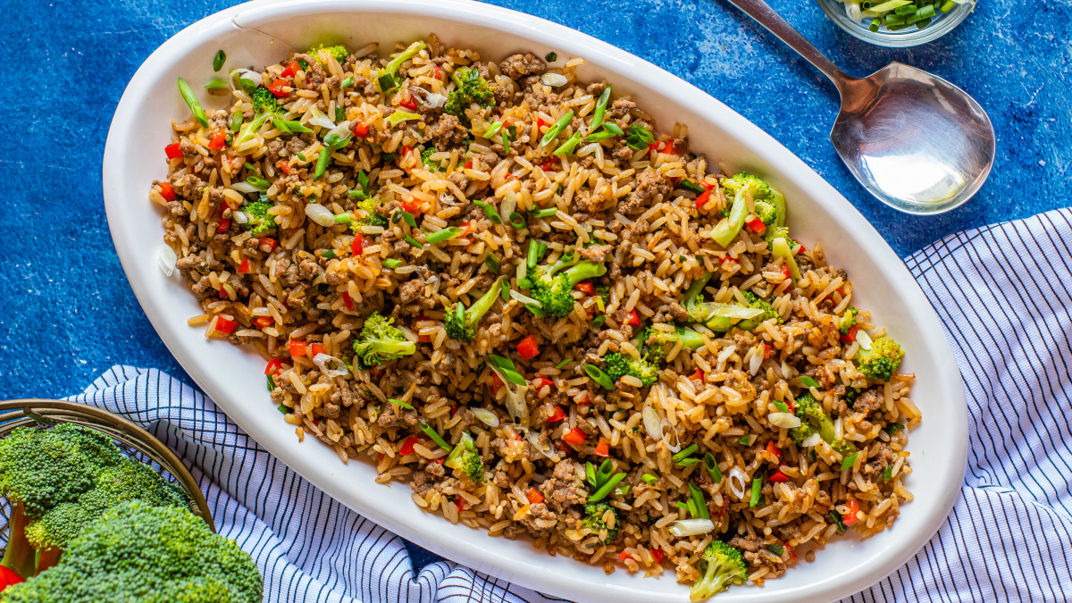 Recipe for hot sale beef fried rice